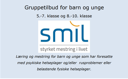 Gruppetilbud for barn og unge som har foreldre som strever