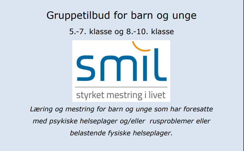 Gruppetilbud for barn og unge som har foreldre som strever